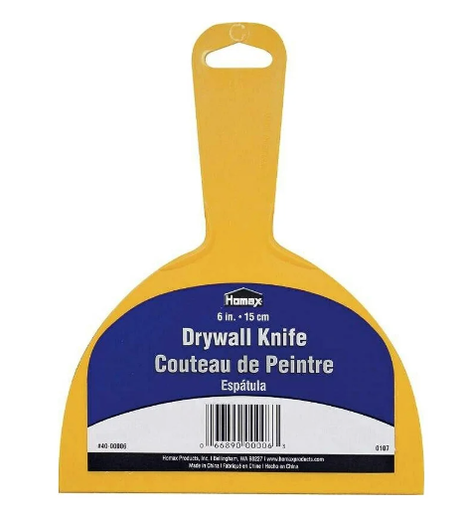 [TO-00006] Knife Drywall 6 Plastic"
